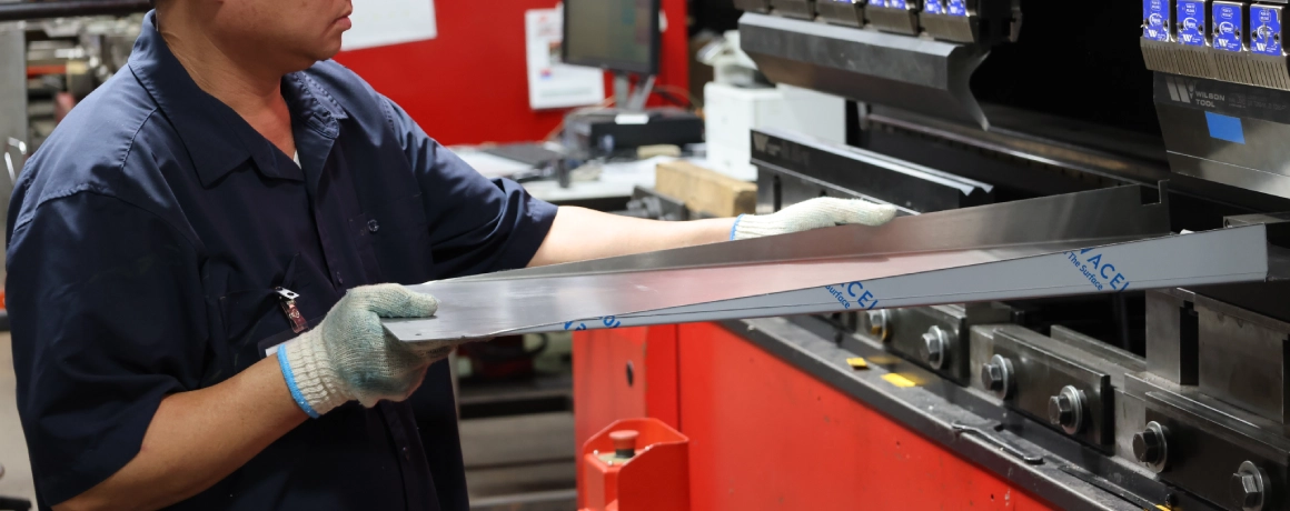 Custom Sheet Metal Fabrication Banner